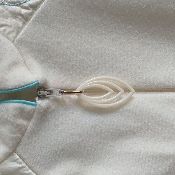 Carriage Court Vintage Fleece Long Robe Lingerie Size Small - Picture 3 of 9